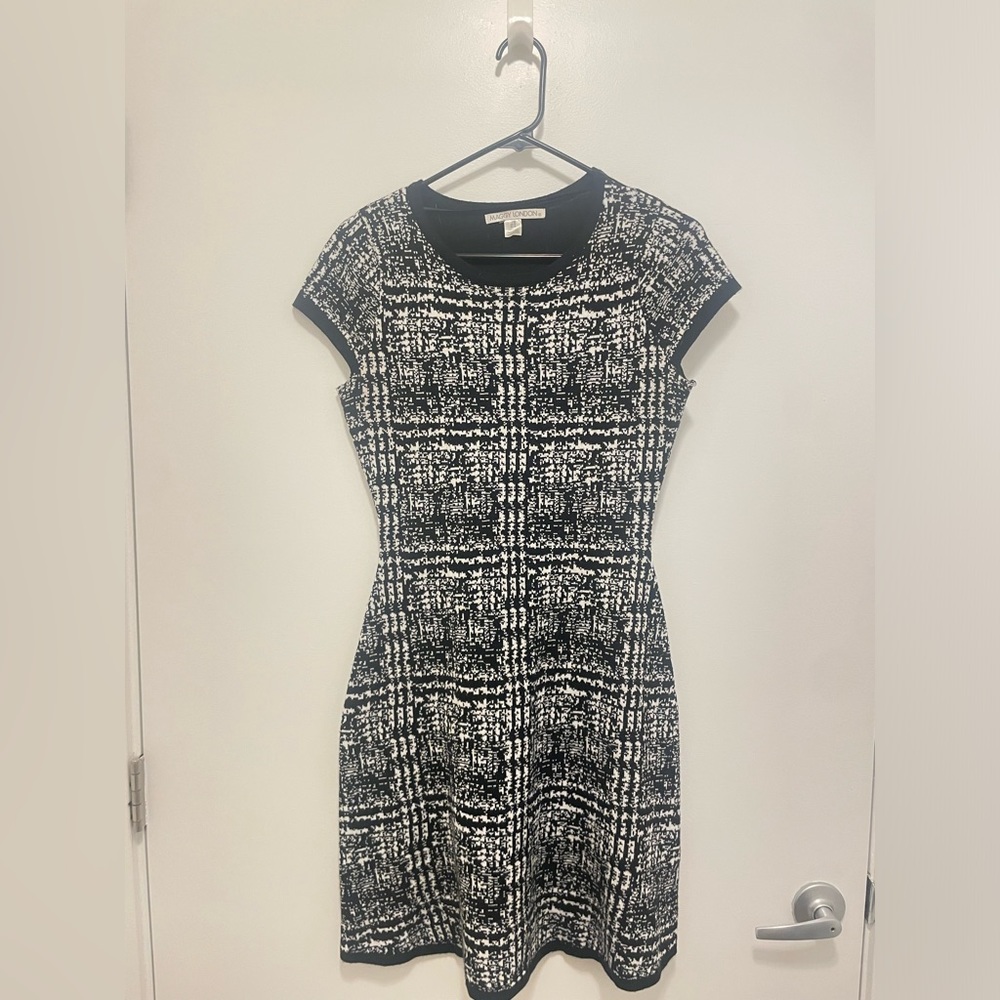 Black and white Maggy London dress